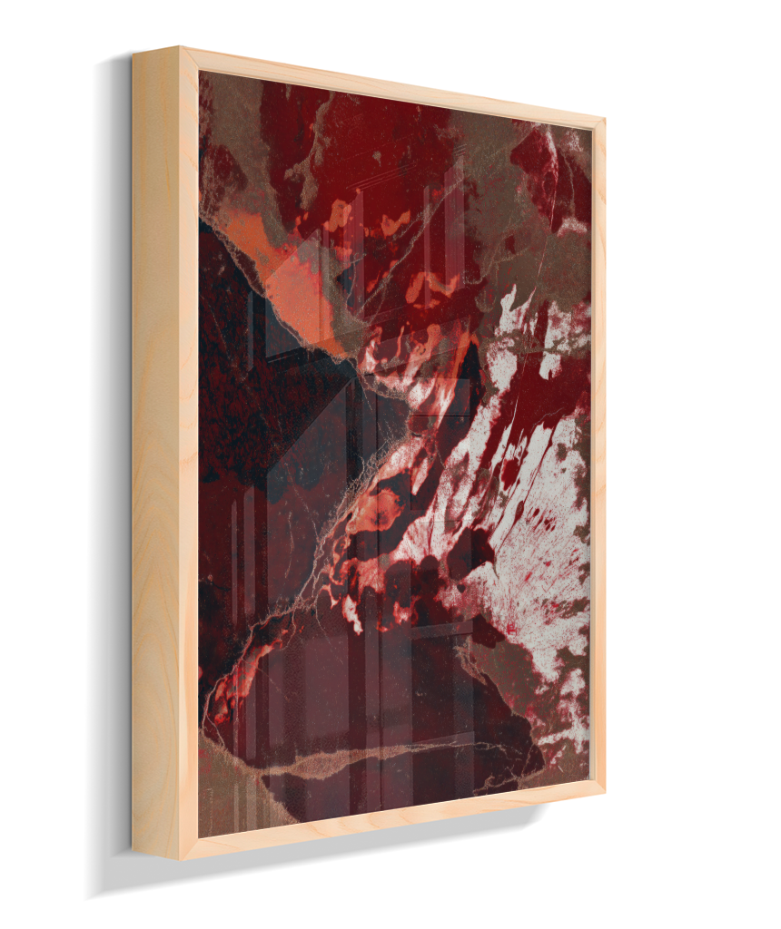 Tríptico Vermelho I - Ardência Primordial