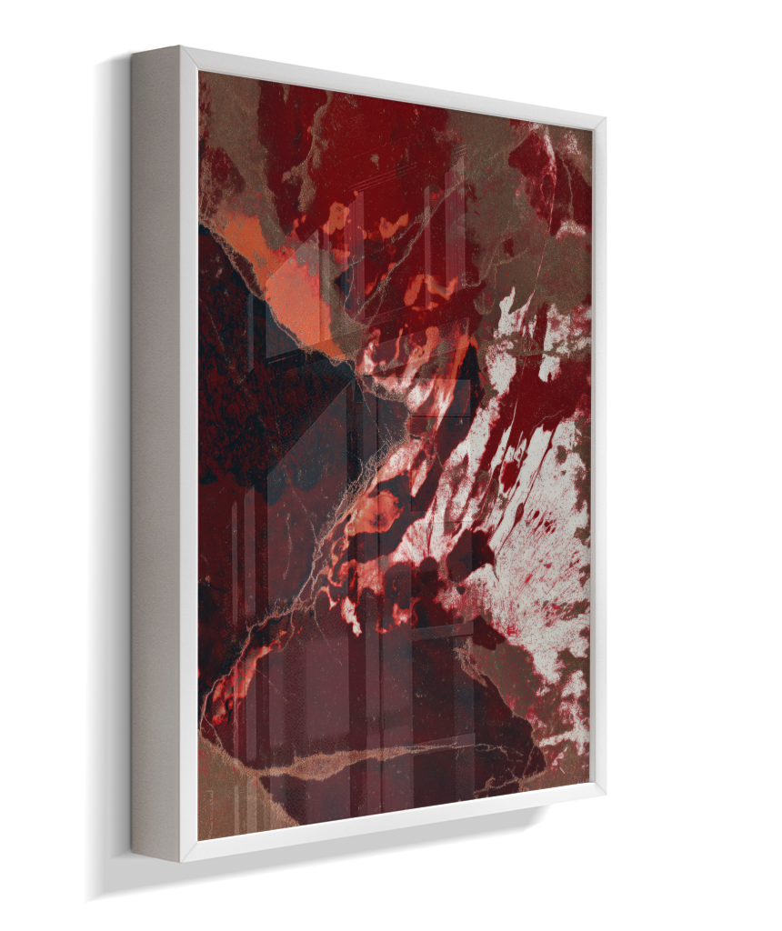 Tríptico Vermelho I - Ardência Primordial
