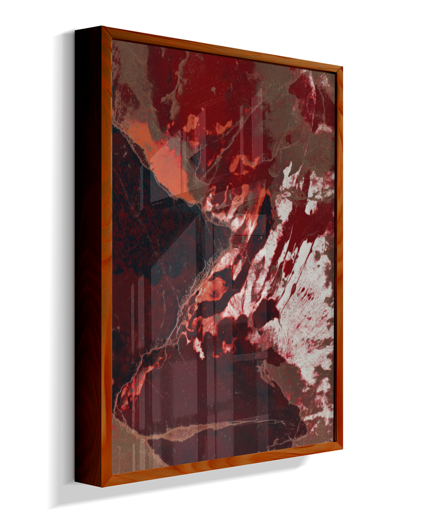 Tríptico Vermelho I - Ardência Primordial