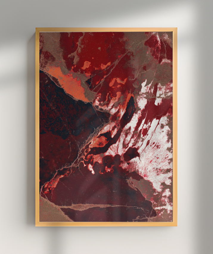 Tríptico Vermelho I - Ardência Primordial