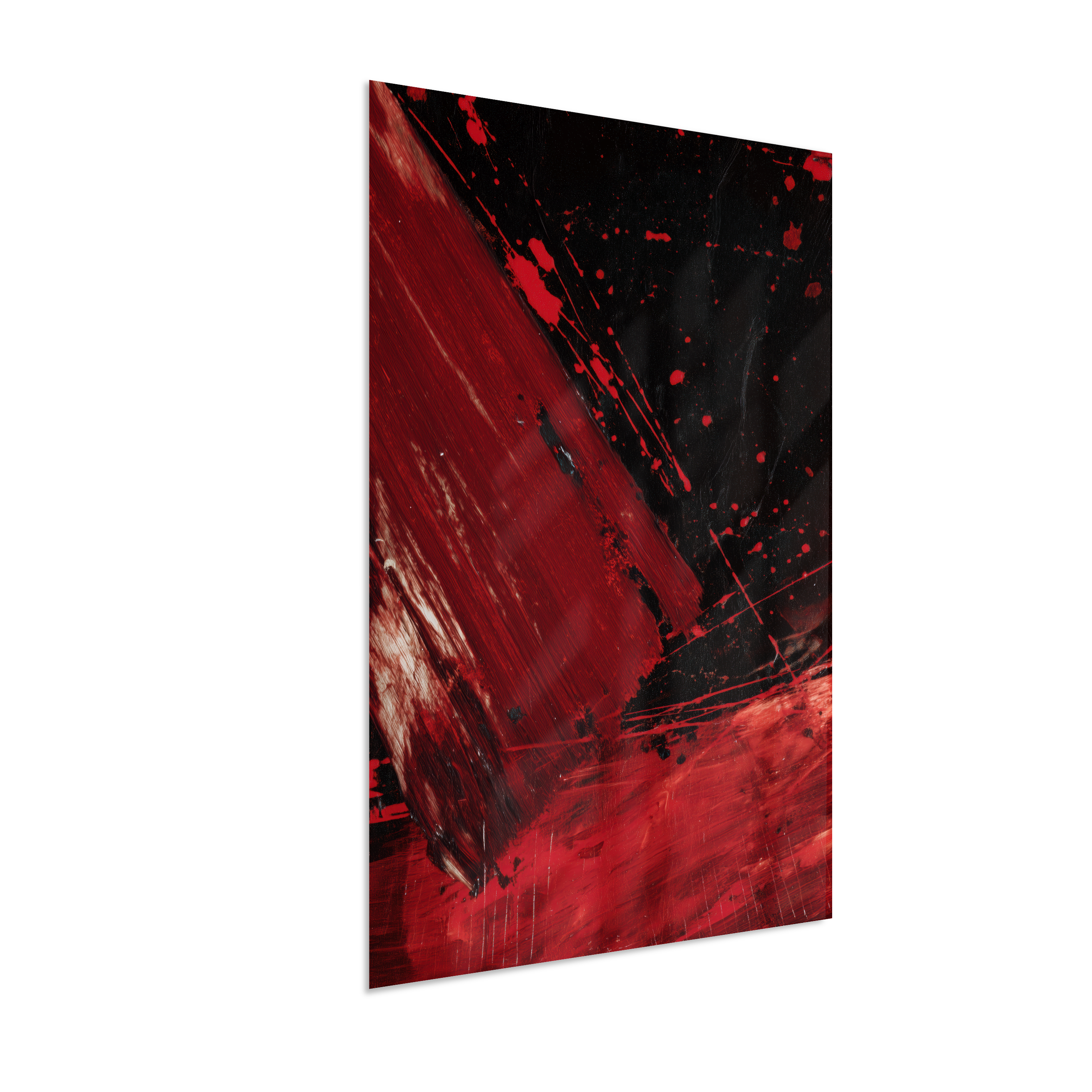 Vermelho sobre preto - 1-