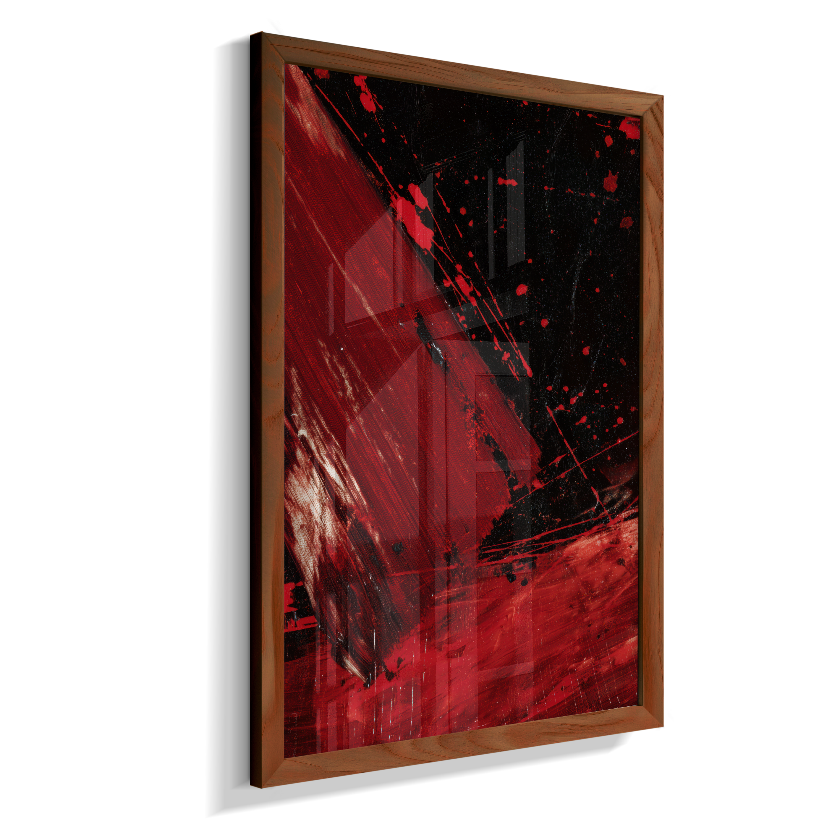 Vermelho sobre preto - 1-