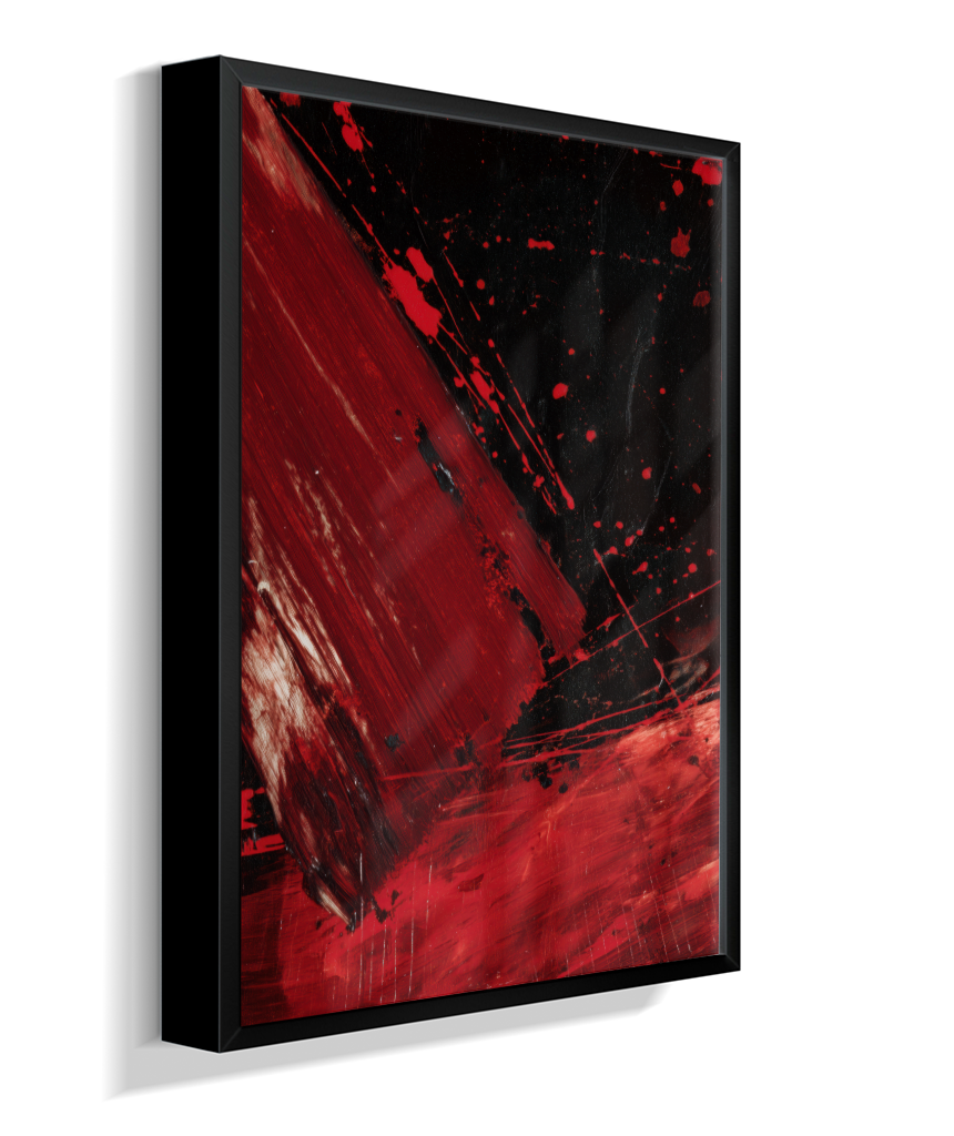 Vermelho sobre preto - 1-