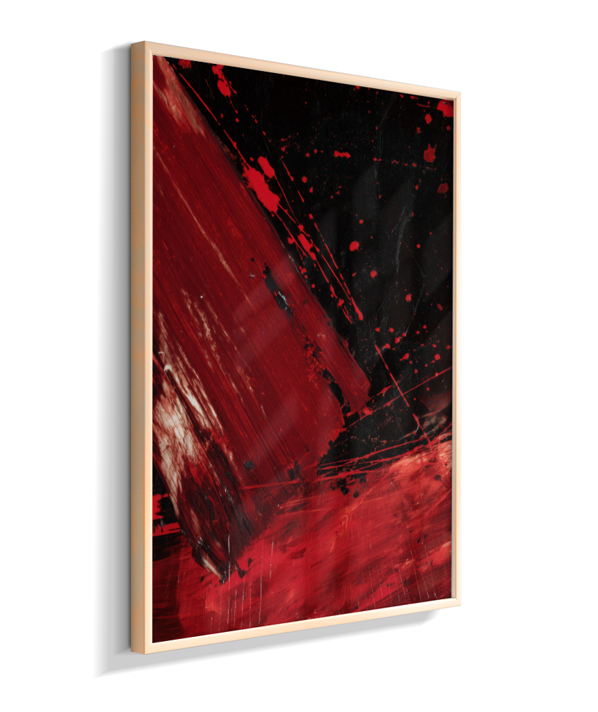 Vermelho sobre preto - 1-