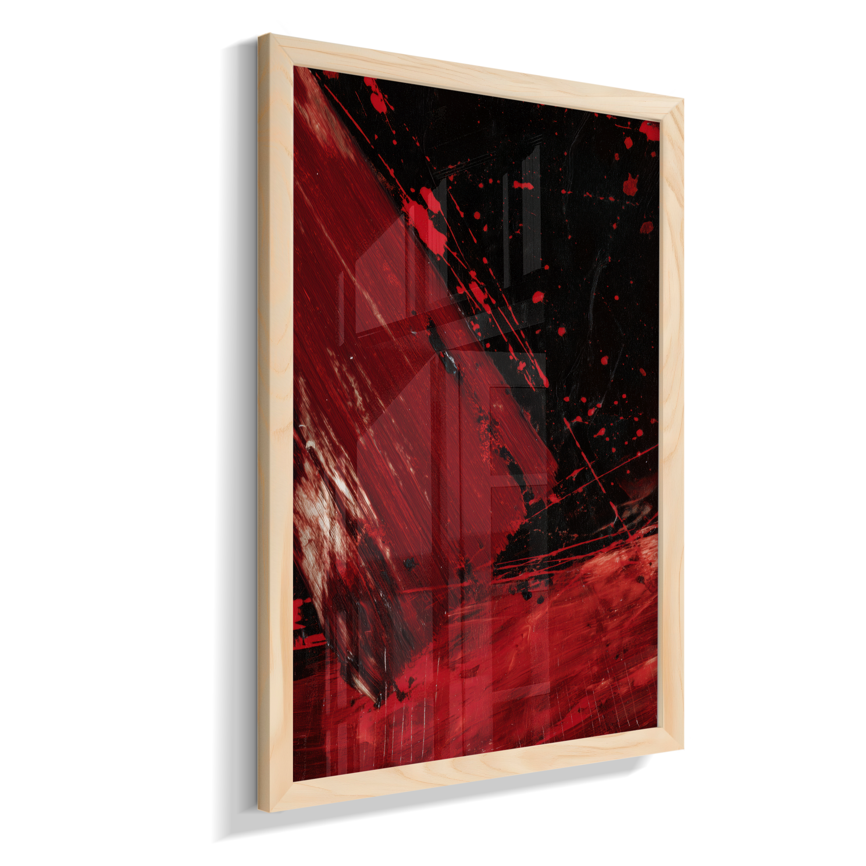 Vermelho sobre preto - 1-