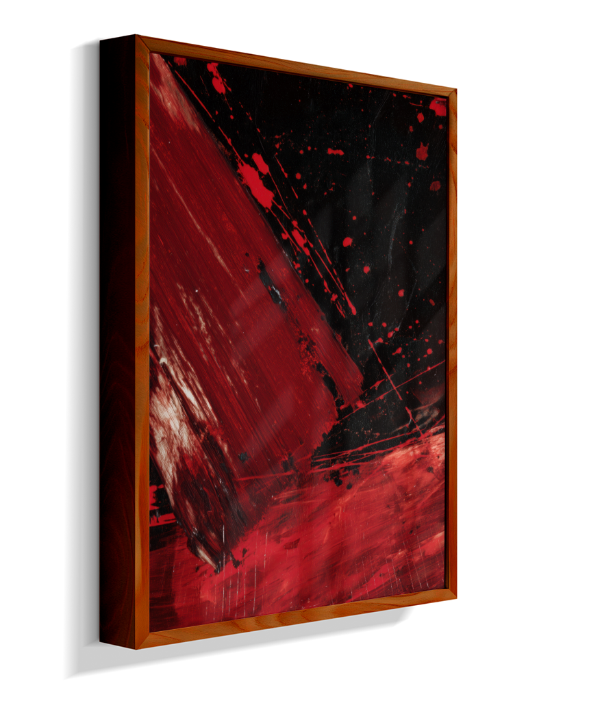 Vermelho sobre preto - 1-