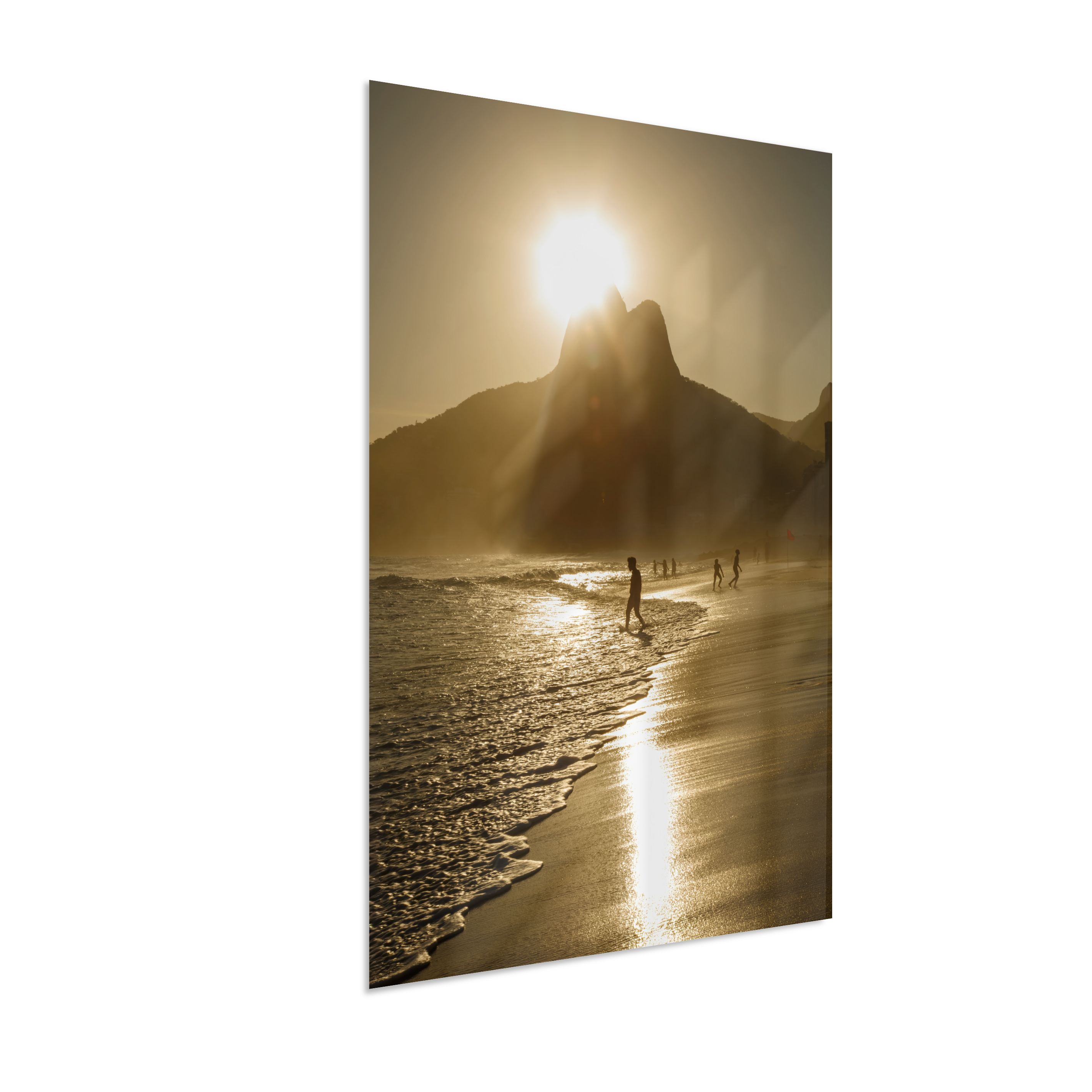 Por do Sol Ipanema - Dois Irmãos ao Fundo