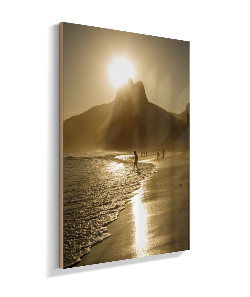 Por do Sol Ipanema - Dois Irmãos ao Fundo