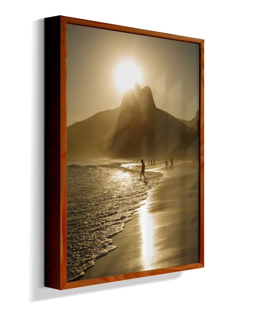 Por do Sol Ipanema - Dois Irmãos ao Fundo