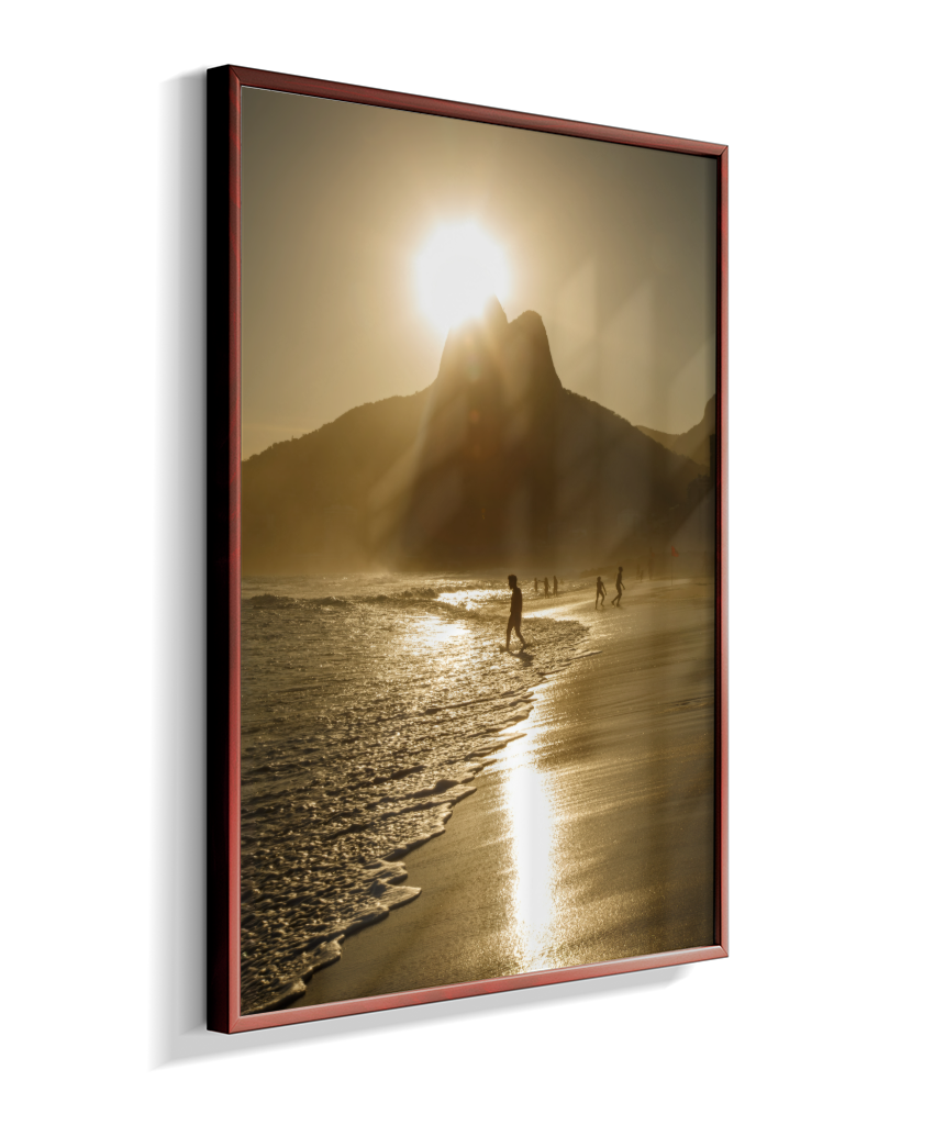Por do Sol Ipanema - Dois Irmãos ao Fundo