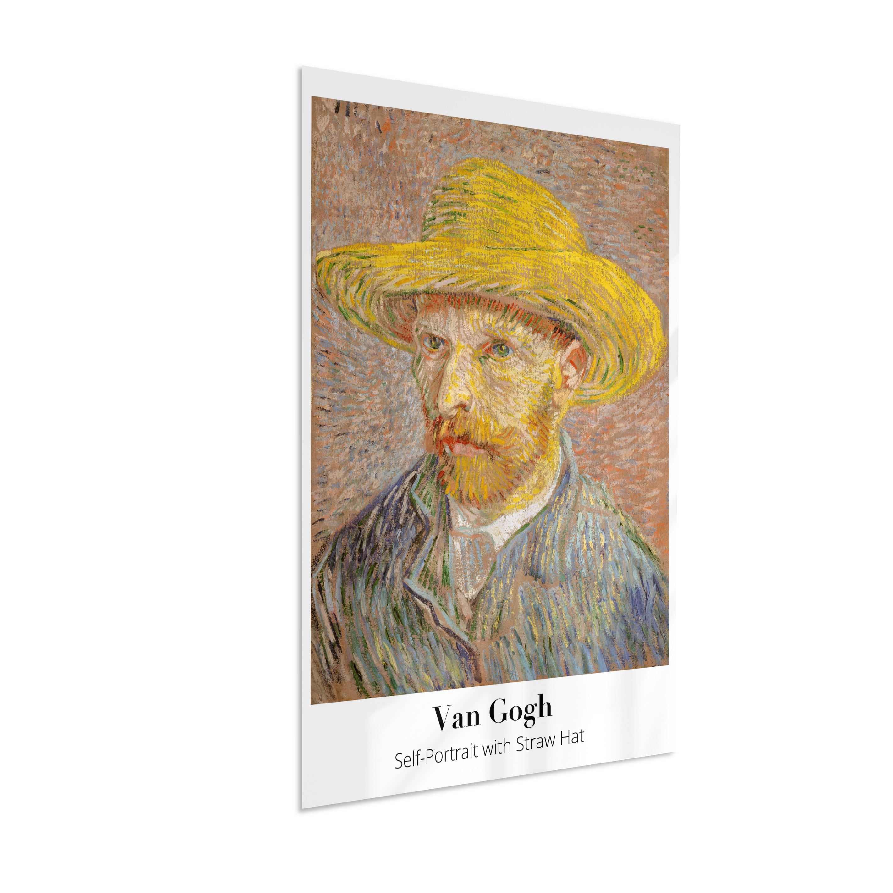 Van Gogh - Self-Portrait with Straw Hat