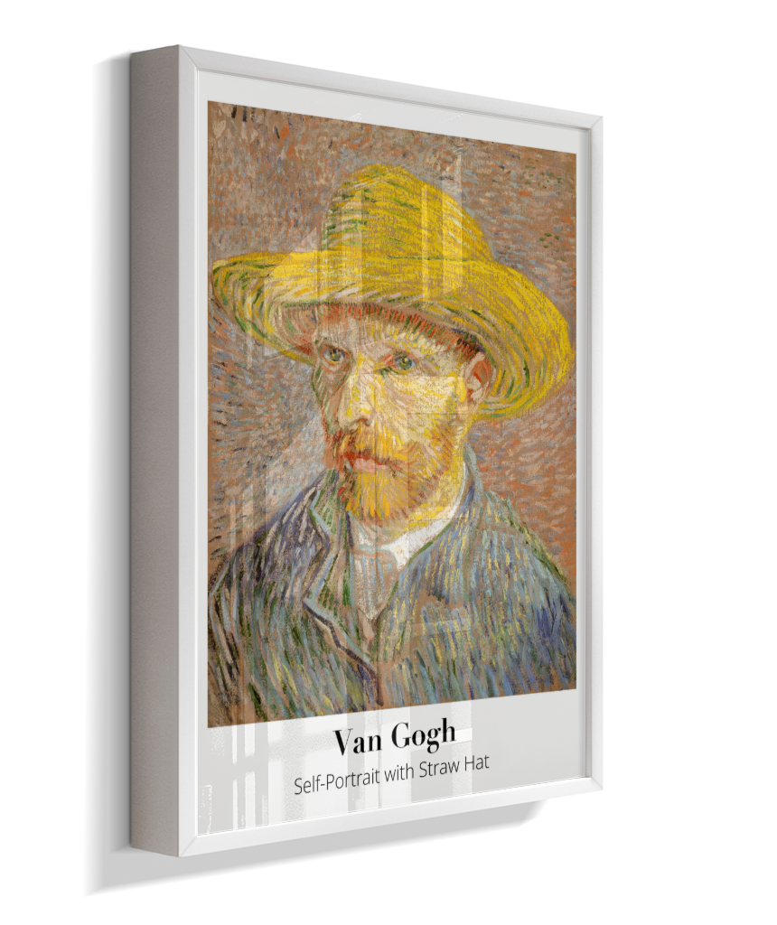 Van Gogh - Self-Portrait with Straw Hat
