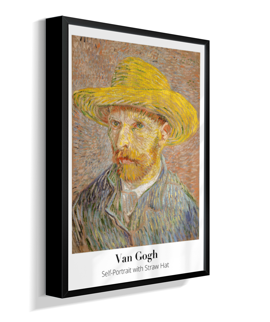 Van Gogh - Self-Portrait with Straw Hat