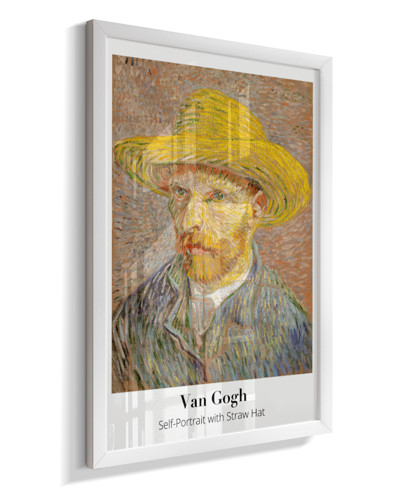 Van Gogh - Self-Portrait with Straw Hat