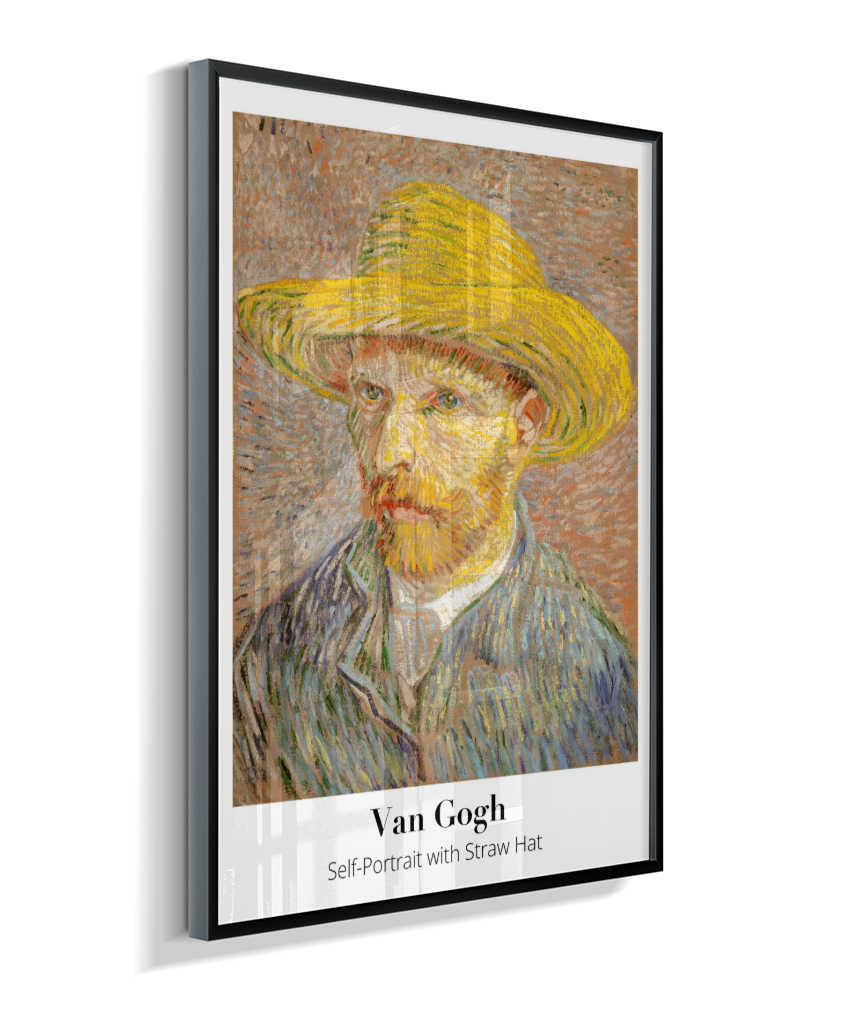 Van Gogh - Self-Portrait with Straw Hat