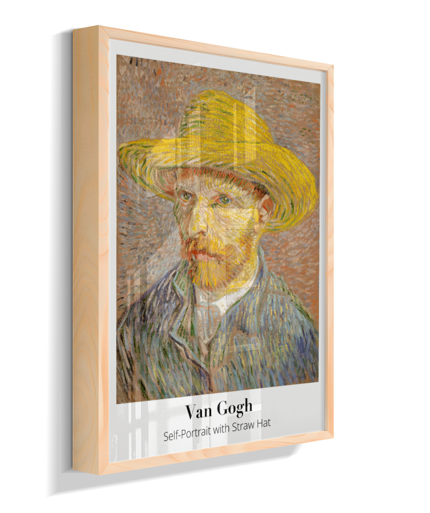 Van Gogh - Self-Portrait with Straw Hat