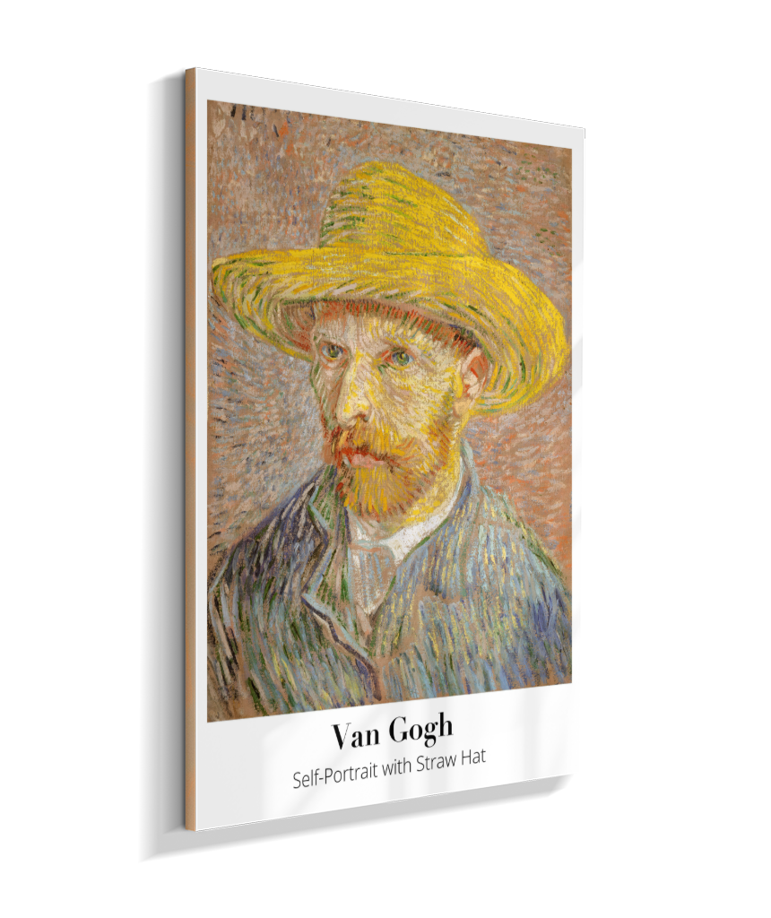 Van Gogh - Self-Portrait with Straw Hat
