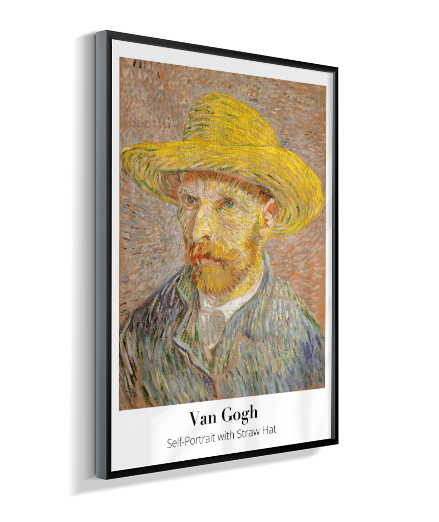 Van Gogh - Self-Portrait with Straw Hat