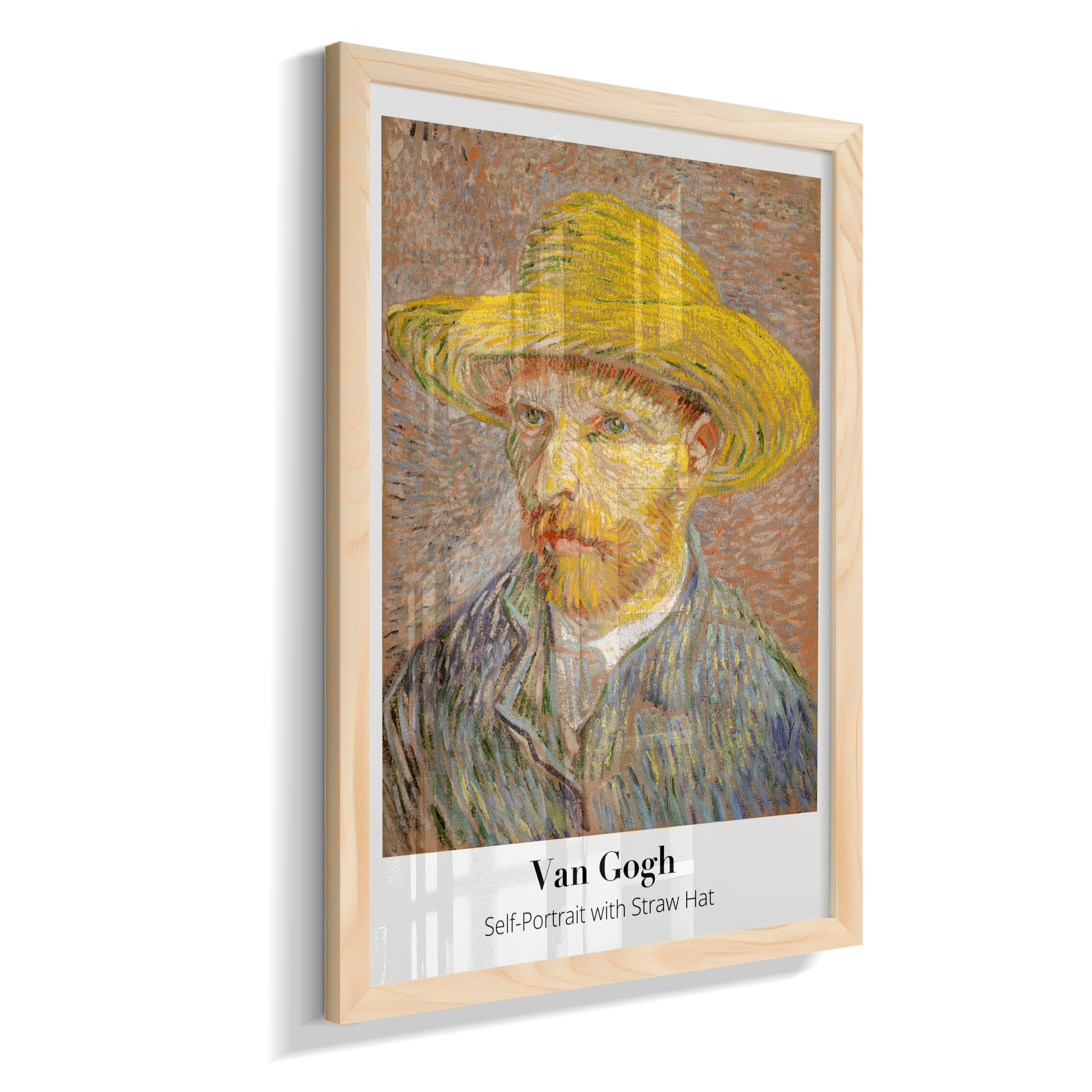 Van Gogh - Self-Portrait with Straw Hat