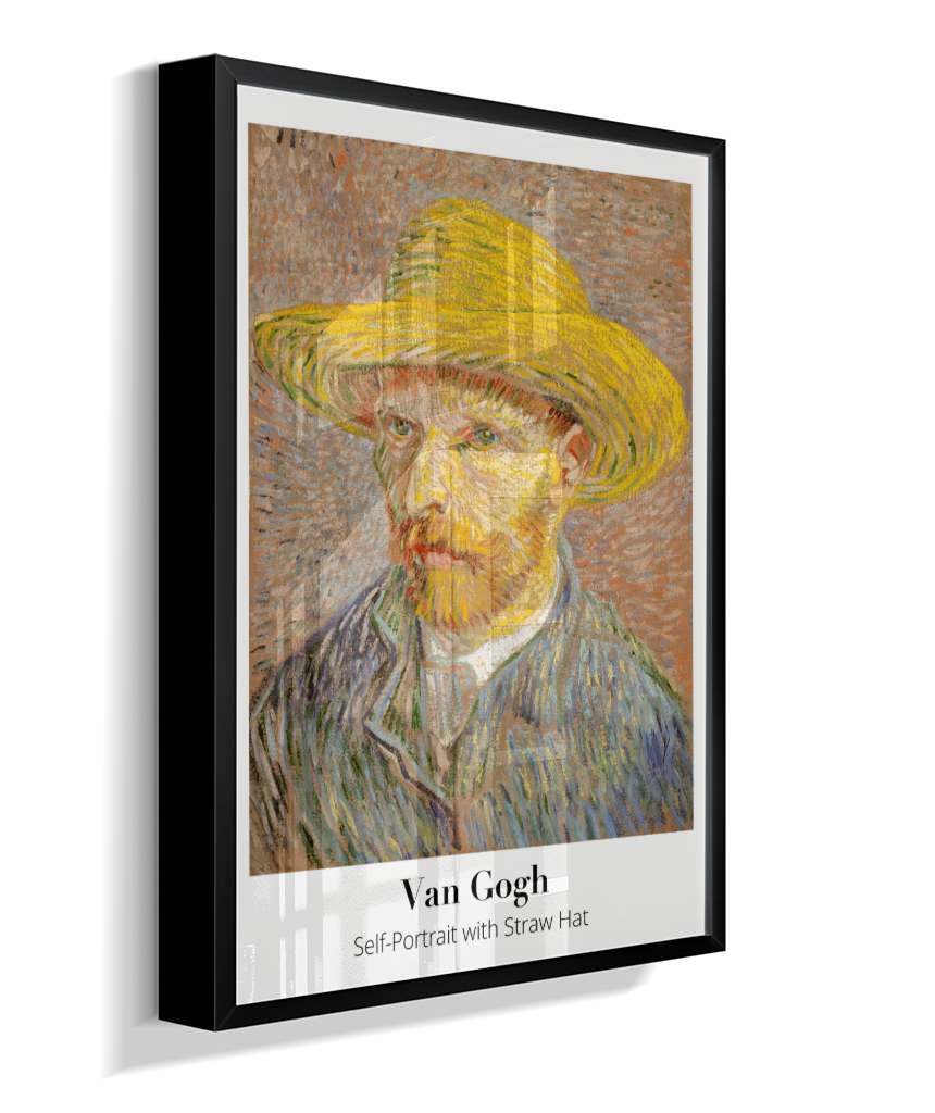 Van Gogh - Self-Portrait with Straw Hat