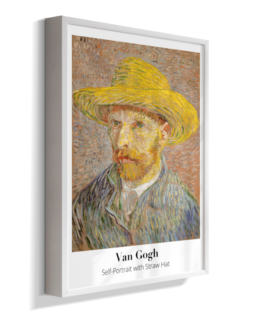Van Gogh - Self-Portrait with Straw Hat