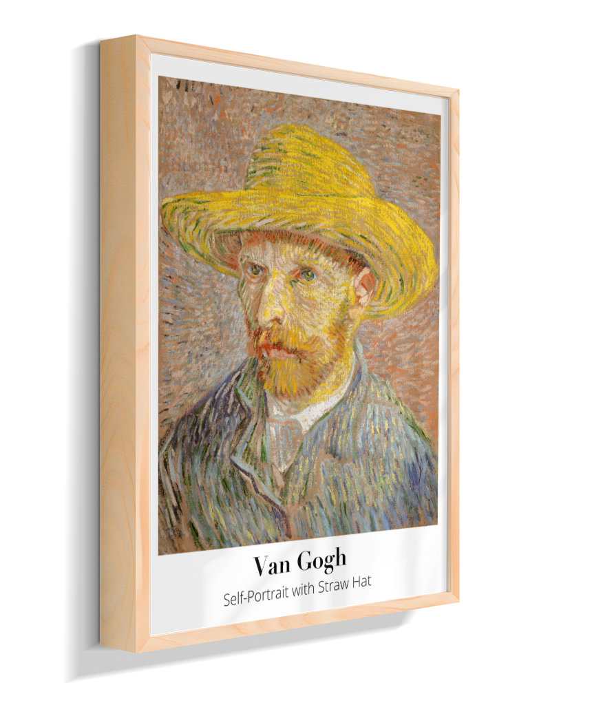 Van Gogh - Self-Portrait with Straw Hat