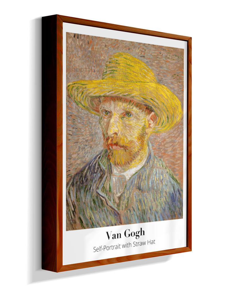 Van Gogh - Self-Portrait with Straw Hat
