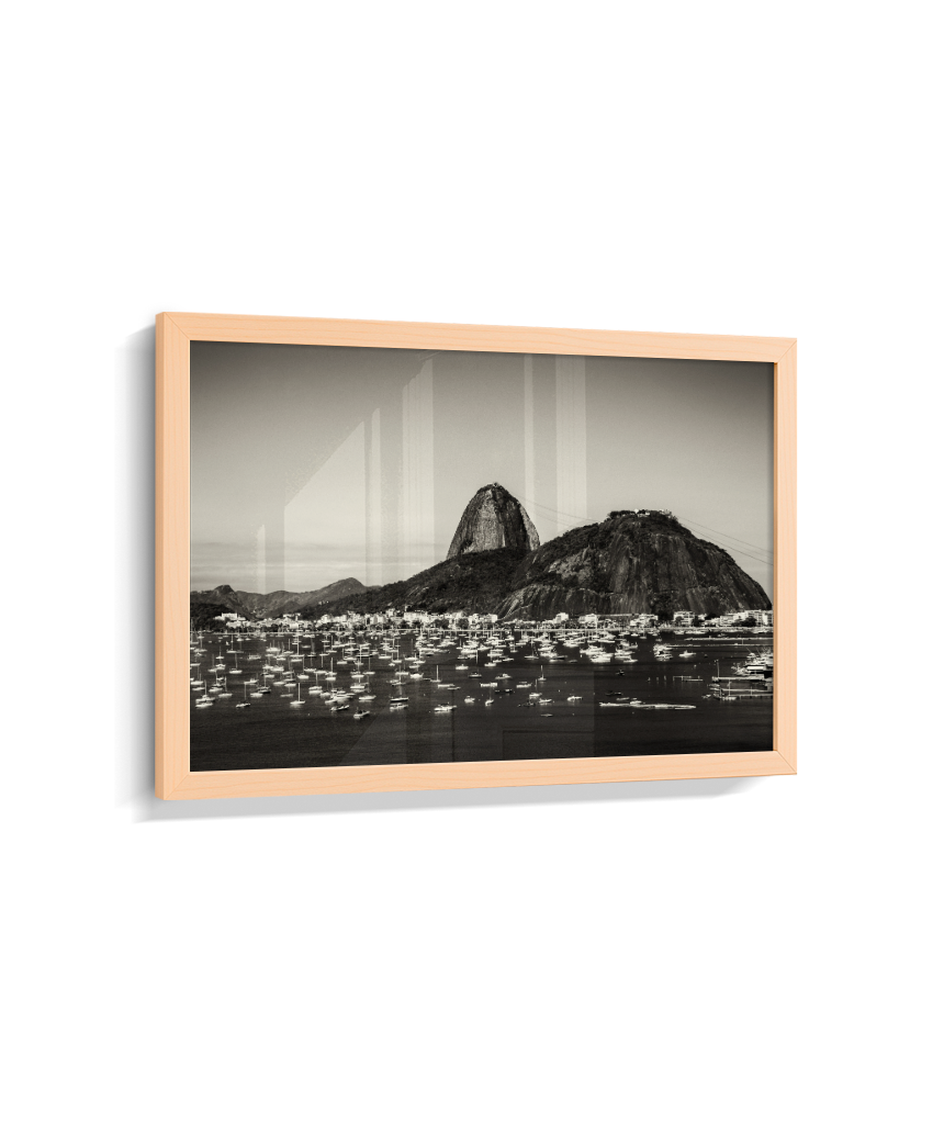 Pão de Açucar - Visto da praia de Botafogo