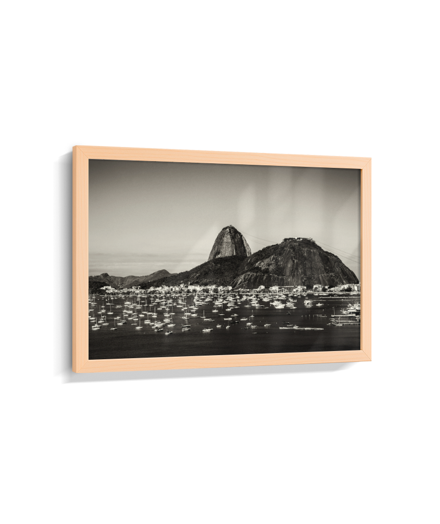 Pão de Açucar - Visto da praia de Botafogo