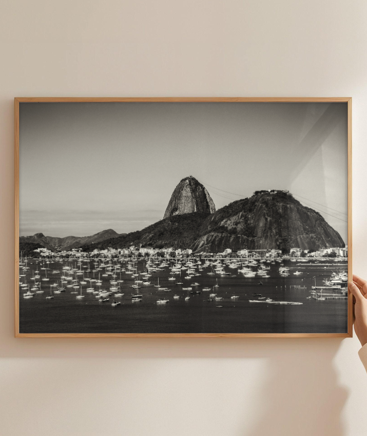 Pão de Açucar - Visto da praia de Botafogo