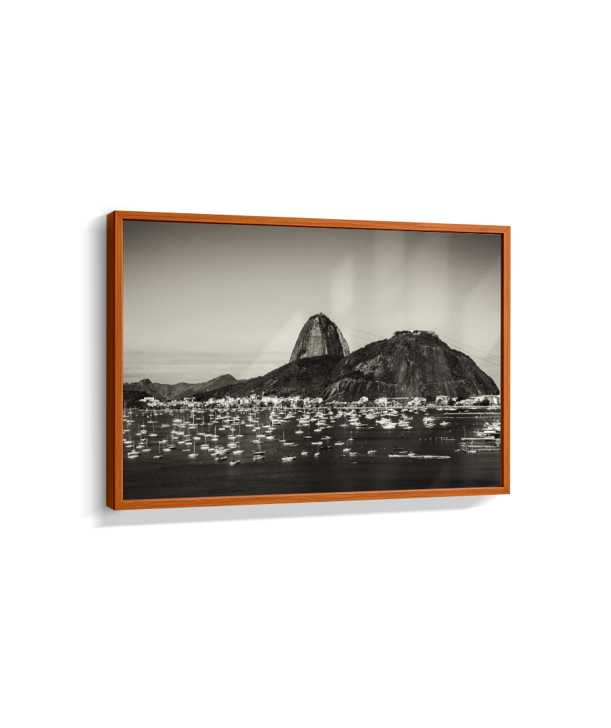 Pão de Açucar - Visto da praia de Botafogo