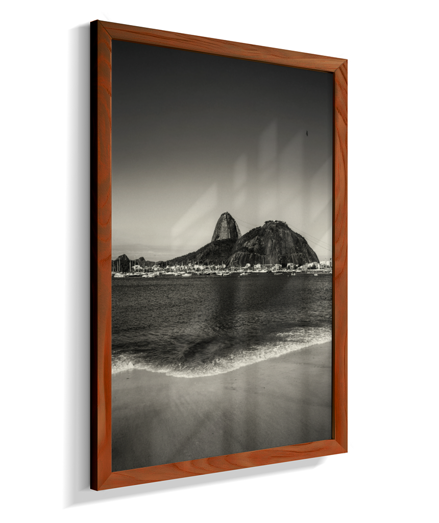 Pão de Açucar - visto da praia de Botafogo