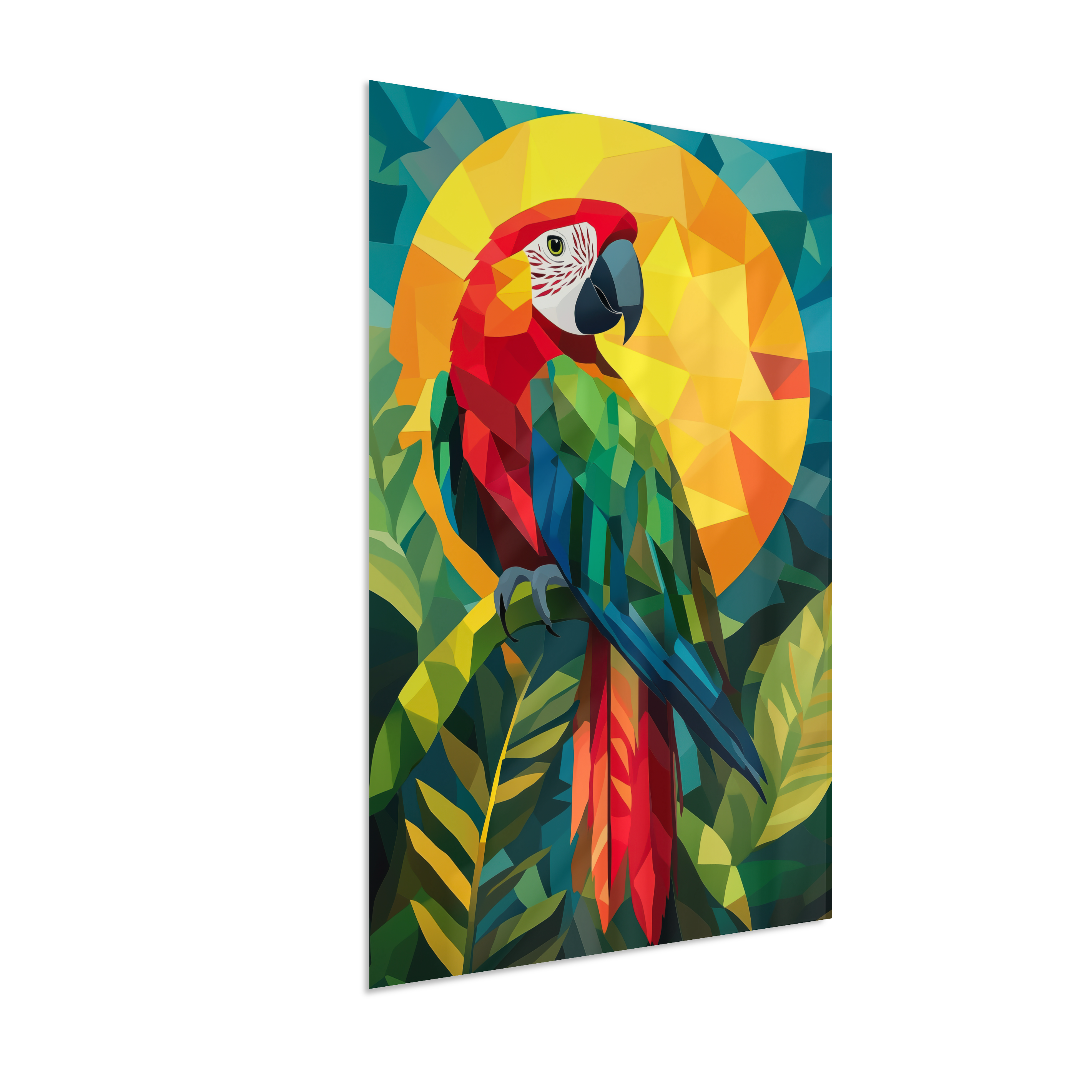 Arara Vermelha Grande - Poesia Colorida do Brasil