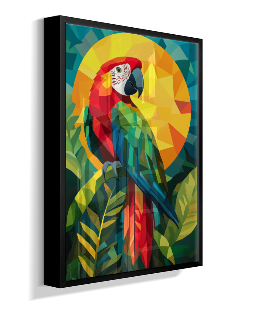 Arara Vermelha Grande - Poesia Colorida do Brasil