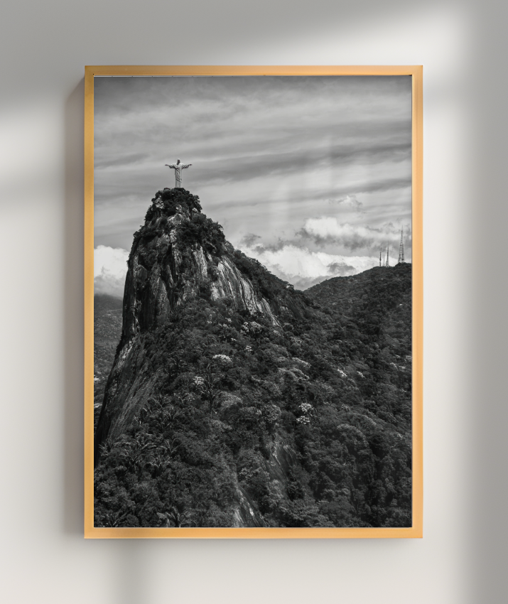 Cristo Redentor - Diptico PB - Parte 2- Direita