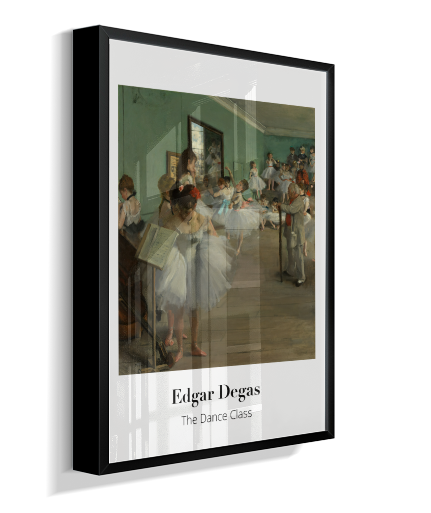The Dance Class - Edgar Degas - French - 1874