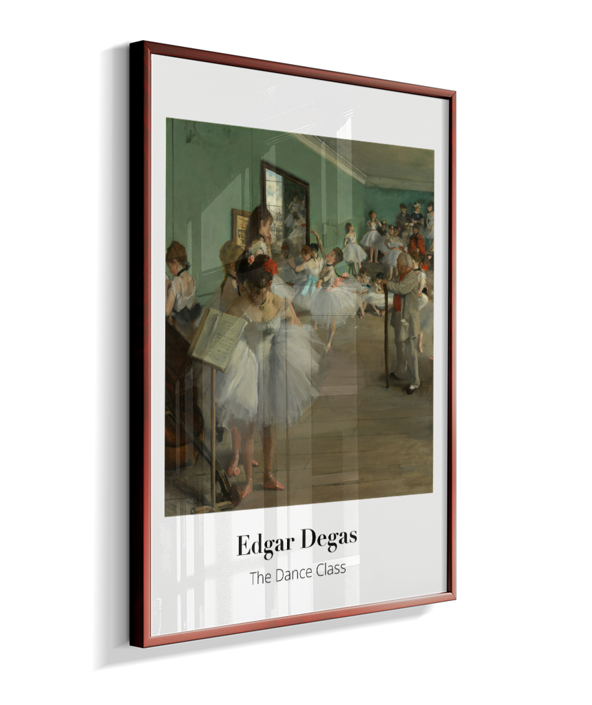 The Dance Class - Edgar Degas - French - 1874
