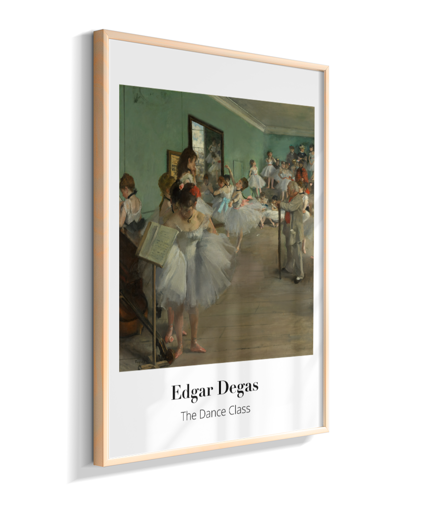 The Dance Class - Edgar Degas - French - 1874