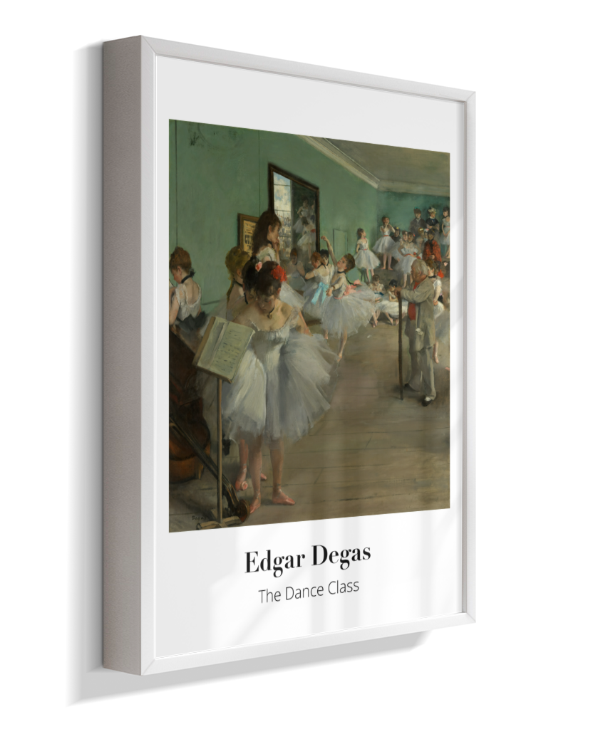 The Dance Class - Edgar Degas - French - 1874