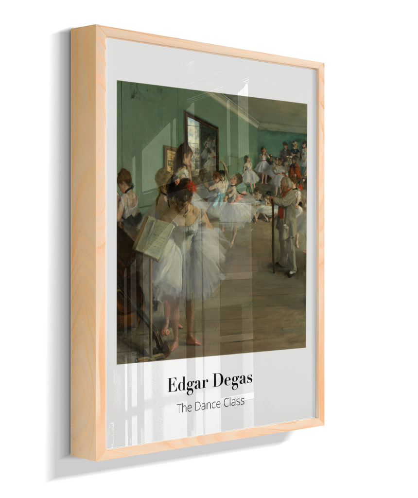 The Dance Class - Edgar Degas - French - 1874