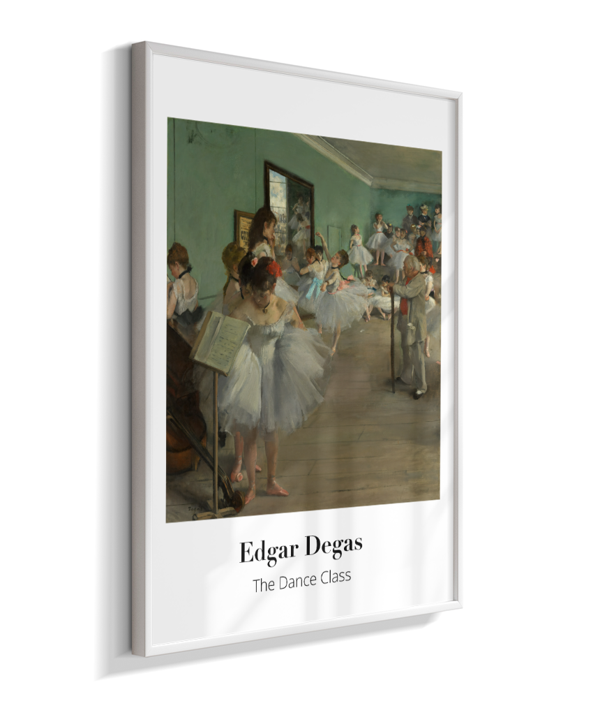 The Dance Class - Edgar Degas - French - 1874