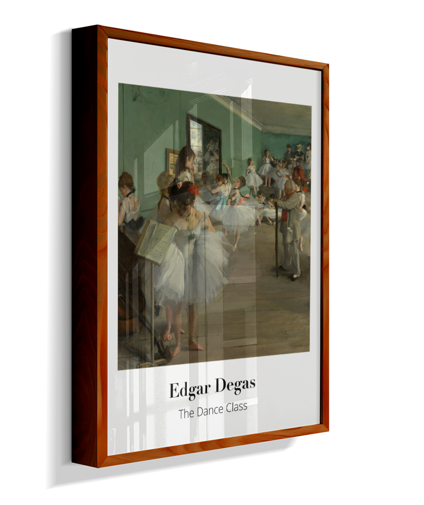 The Dance Class - Edgar Degas - French - 1874