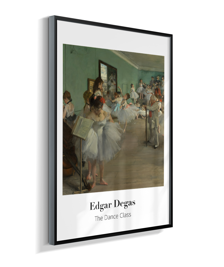 The Dance Class - Edgar Degas - French - 1874