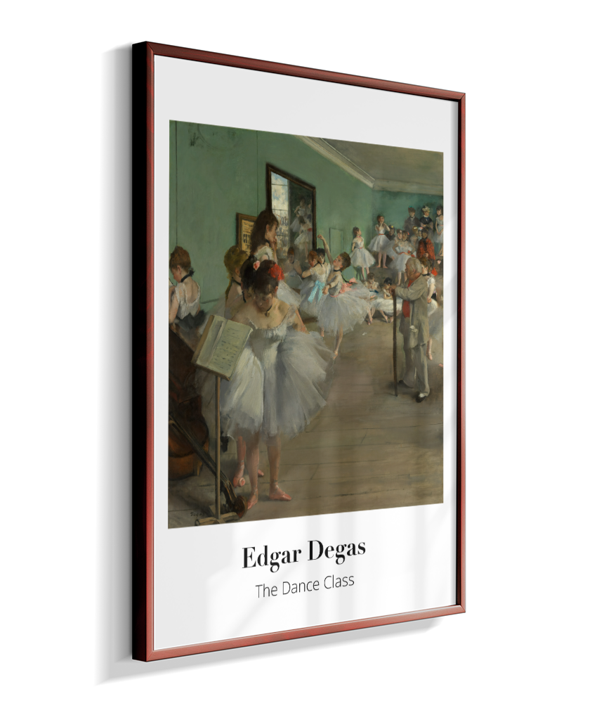 The Dance Class - Edgar Degas - French - 1874
