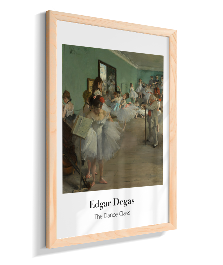 The Dance Class - Edgar Degas - French - 1874
