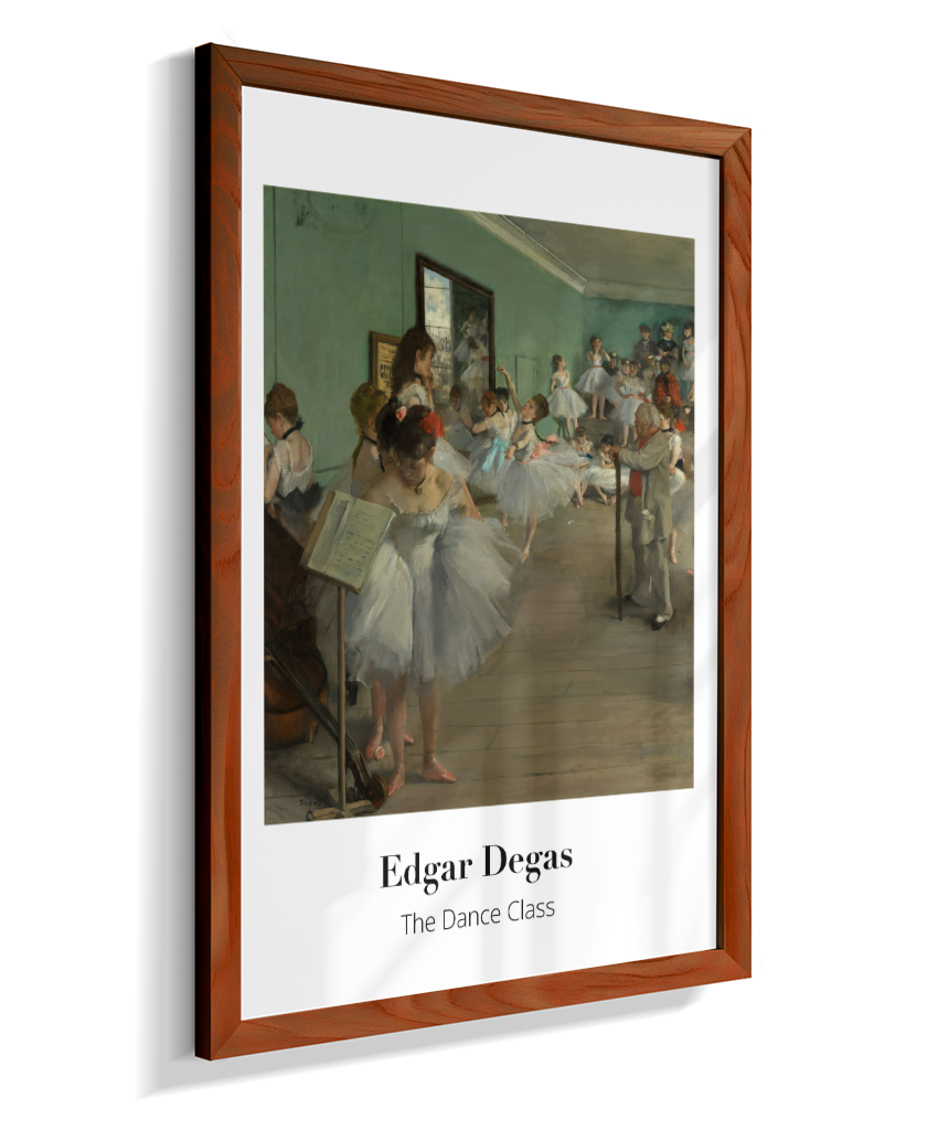 The Dance Class - Edgar Degas - French - 1874