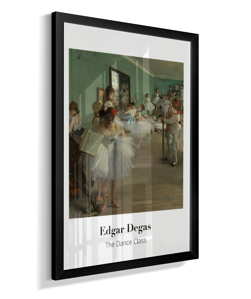 The Dance Class - Edgar Degas - French - 1874