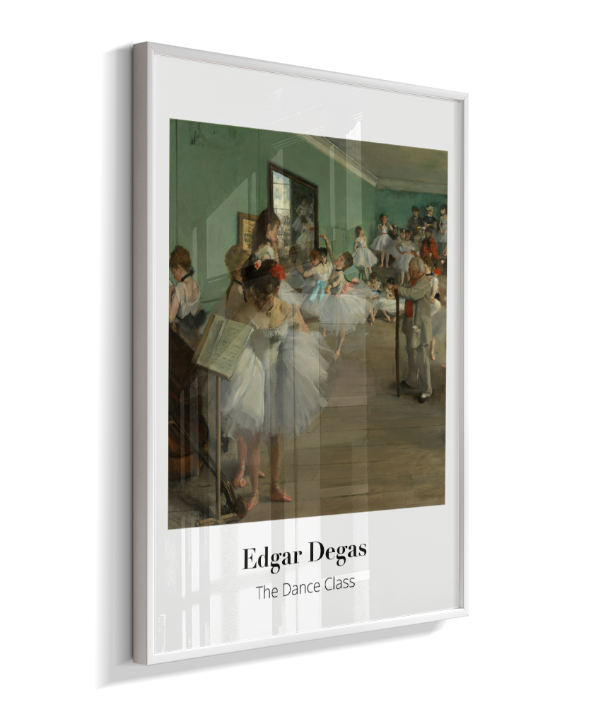 The Dance Class - Edgar Degas - French - 1874