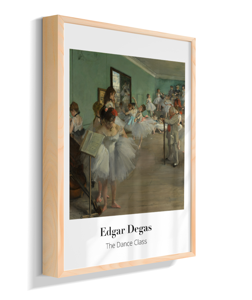 The Dance Class - Edgar Degas - French - 1874