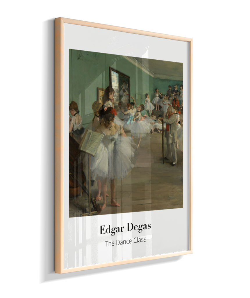 The Dance Class - Edgar Degas - French - 1874